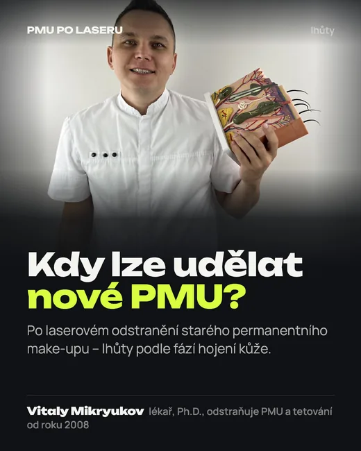 Obálka: Kdy udělat nový permanentní make-up po odstranění laserem