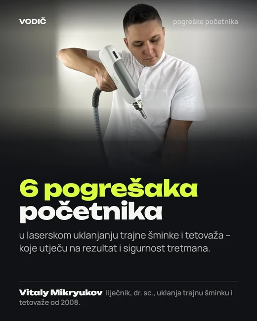 Naslovnica: 6 pogrešaka početnika u laserskom uklanjanju