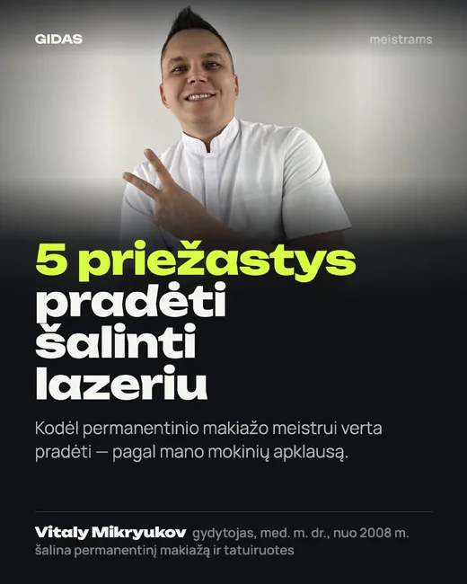 Viršelis: 5 priežastys pradėti šalinti permanentinį makiažą lazeriu