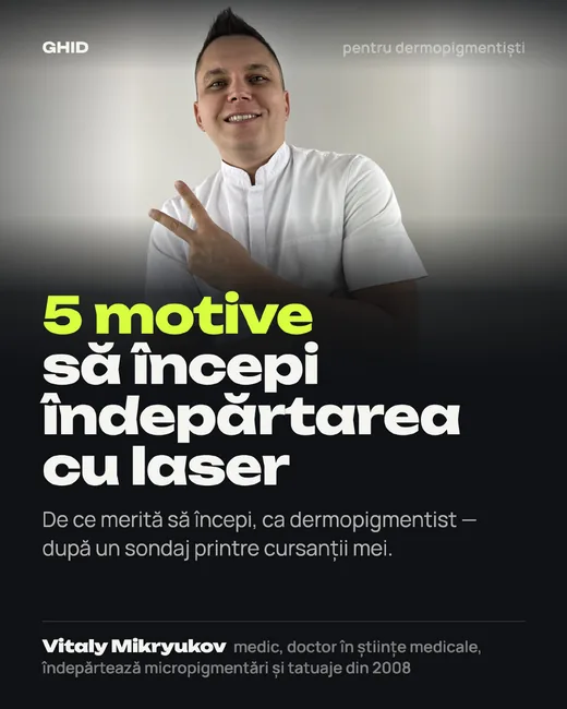 Coperta: 5 motive să începi îndepărtarea cu laser