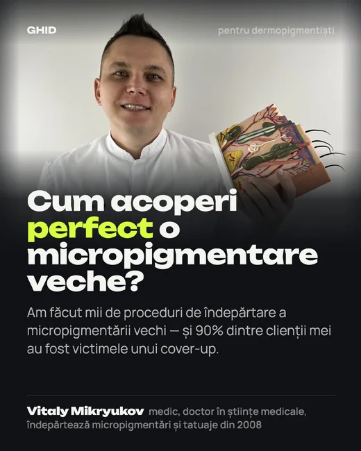 Coperta: Cum acoperi o micropigmentare veche — și când nu ai voie s-o faci