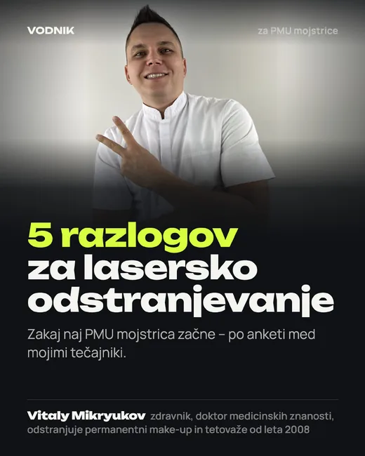 Naslovnica: 5 razlogov za lasersko odstranjevanje