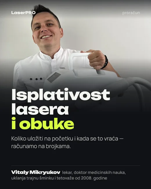 Naslovna strana: Isplativost lasera i obuke
