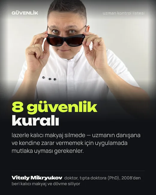 Kapak: Lazerle kalıcı makyaj silmede 8 güvenlik kuralı