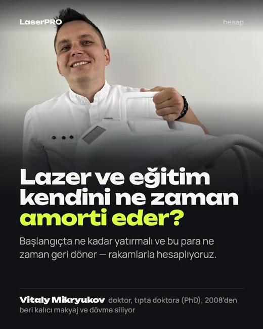 Kapak: Lazer ve eğitim kendini ne zaman amorti eder